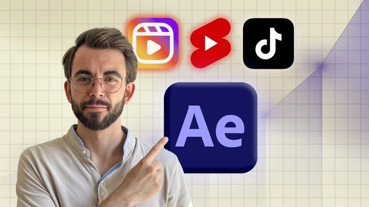 After Effects Motion Graphics Mastery (For TikTok, IG & YT)